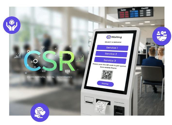 CSR Meets Smart Queue Management