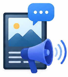 Visual + Voice Communication