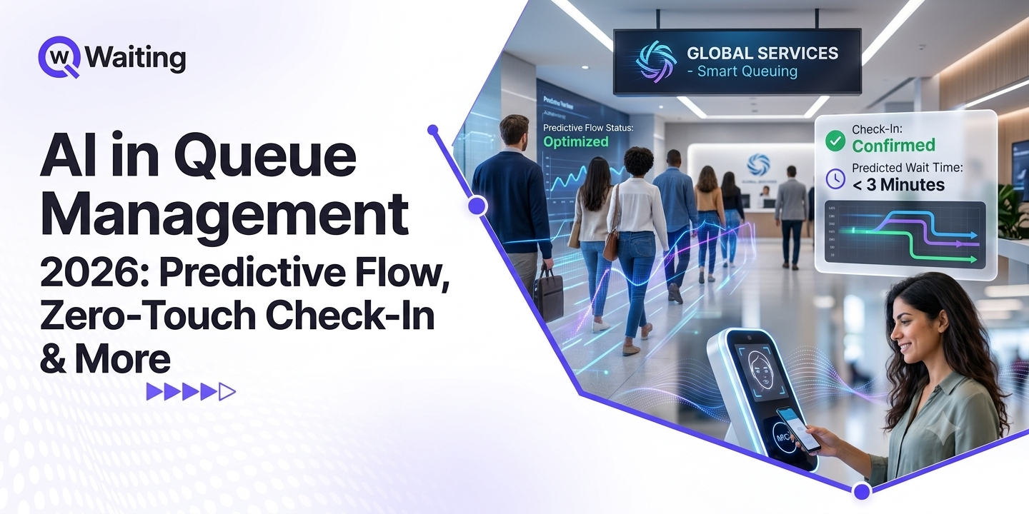 AI in Queue Management 2026: Predictive Flow, Zero-Touch Check-In &amp;amp; More