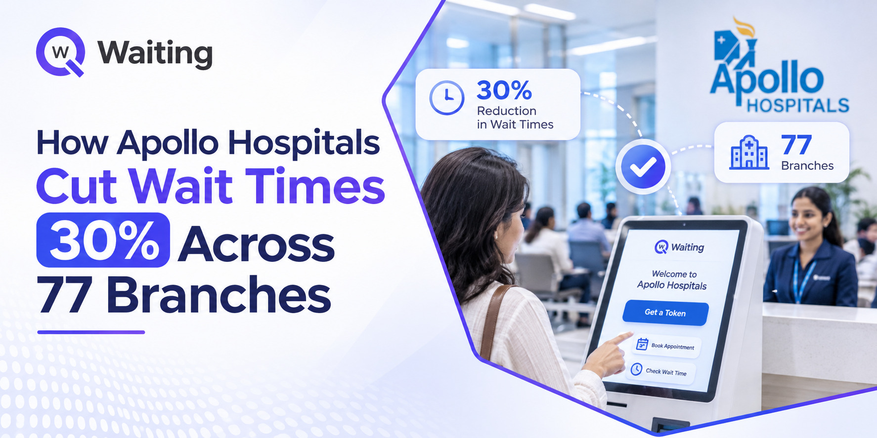 How Apollo Hospitals Cut Wait Times 30% Across 77 Branches