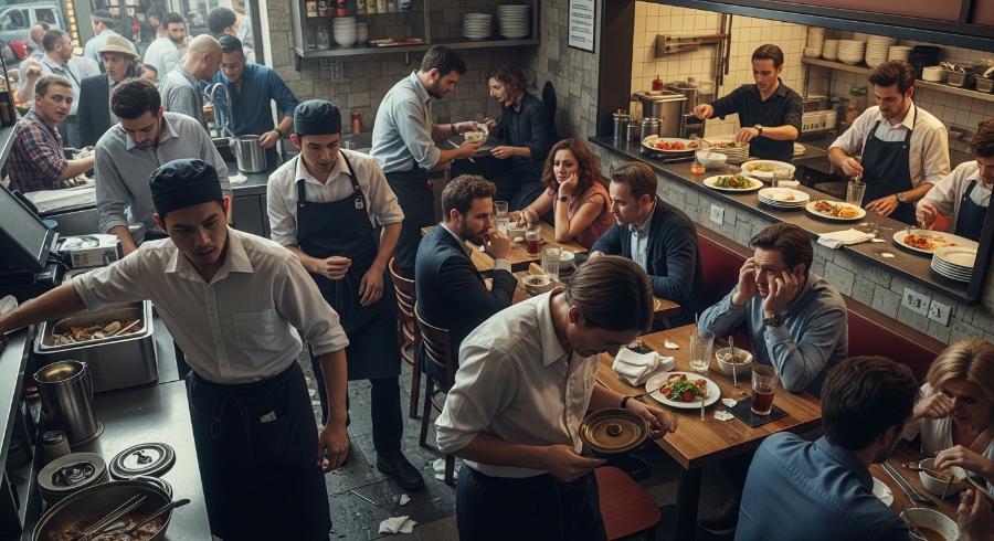 Operational Chaos at the Restaurant