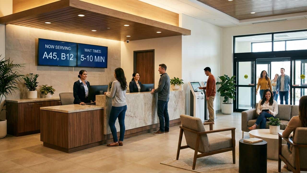 customer flow design with proper seating, lighting and ambience