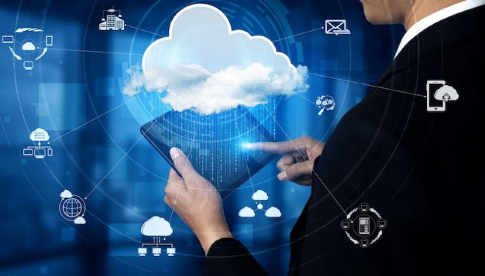 person using cloud-native platform