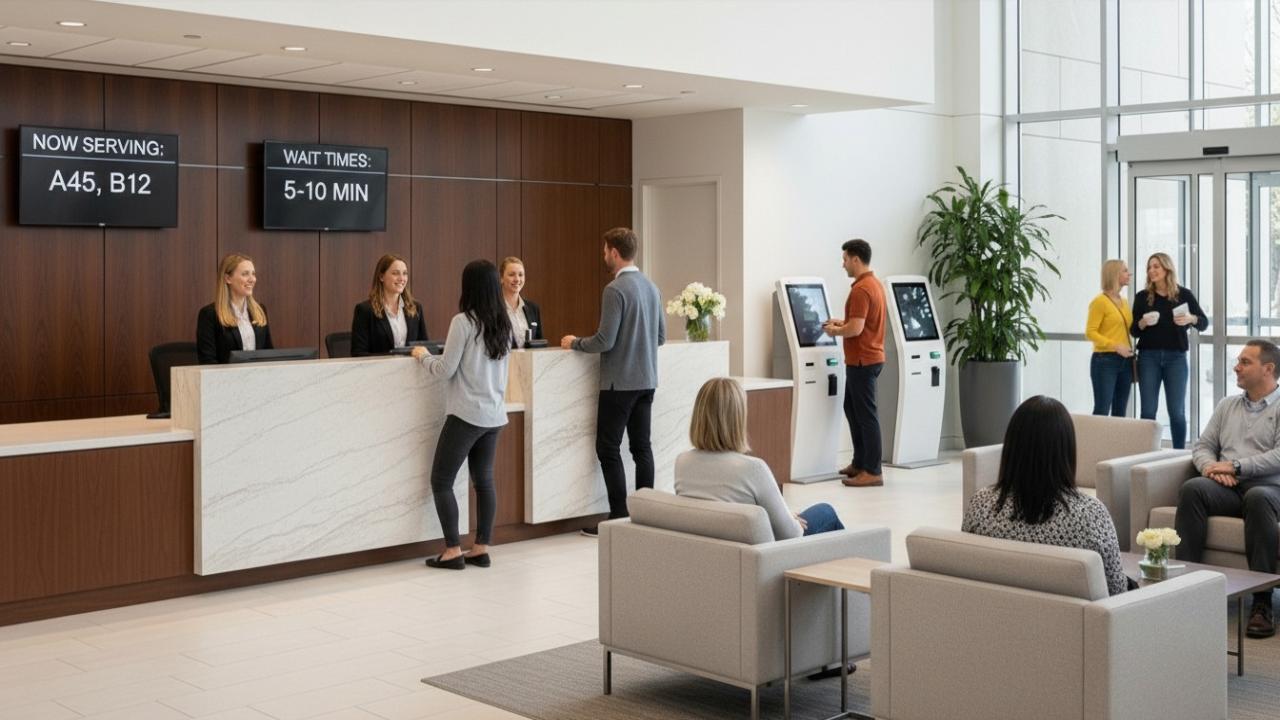 managing lines with efficient customer flow design