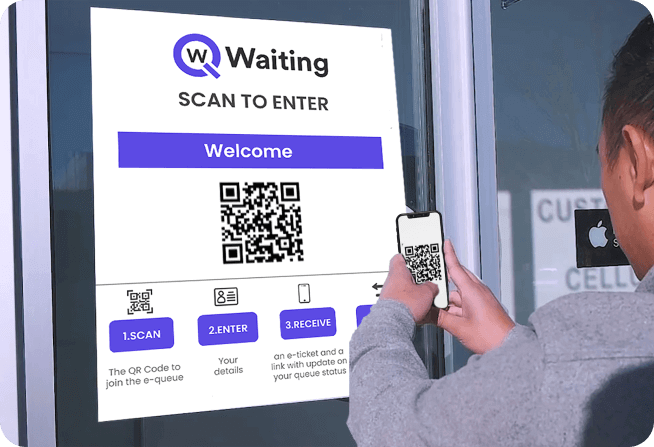 Sistema de gestión de colas por código QR