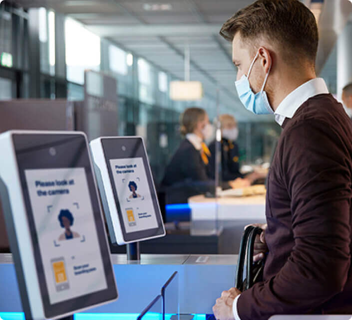 Automatice los registros con verificación de identidad sin contacto