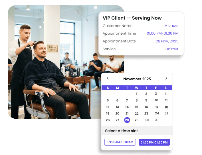 Gestión de colas prioritarias y VIP
