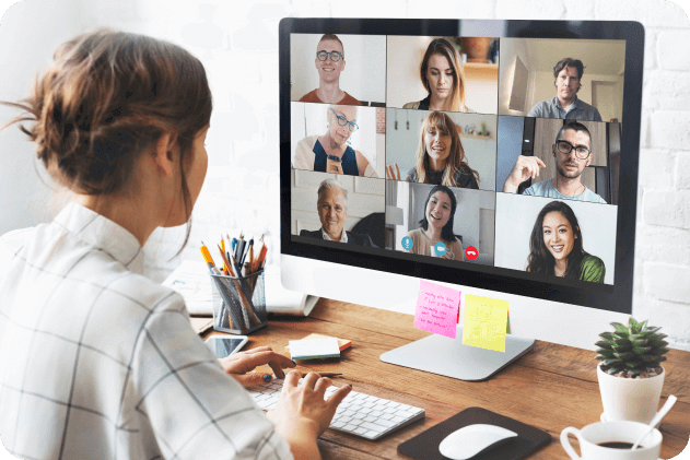 Reemplazar servicios presenciales con reuniones virtuales