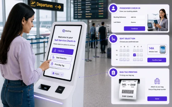 Facturación en el aeropuerto