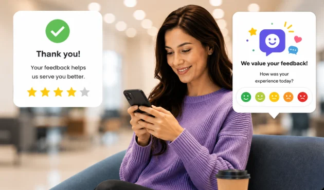 Sistema de retroalimentación del cliente
